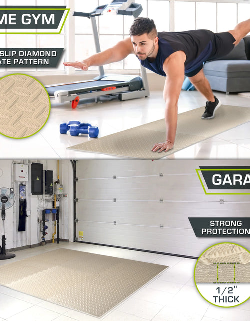 Load image into Gallery viewer, Puzzle Exercise Mat, 1/2&quot; Thick EVA Foam Interlocking Tiles
