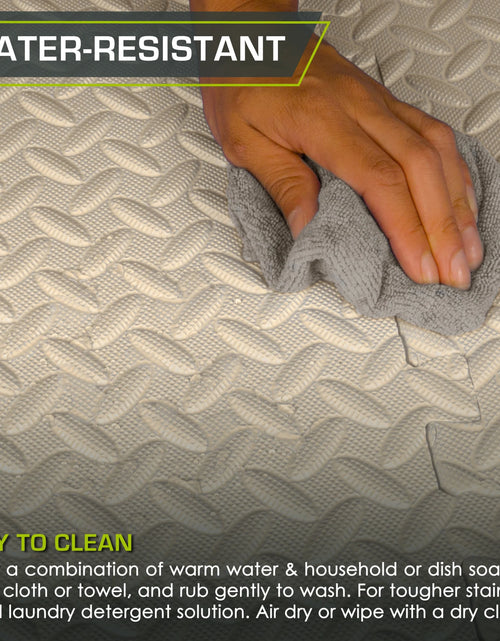 Load image into Gallery viewer, Puzzle Exercise Mat, 1/2&quot; Thick EVA Foam Interlocking Tiles
