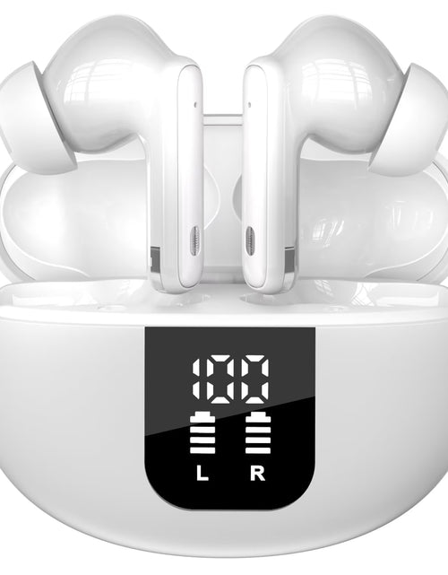 Load image into Gallery viewer, Wireless Earbud, 5.4 Bluetooth Headphones in Ear Stereo Bass Earphones Noise Cancelling Earbuds 36H Dual Mic Call, LED Display IP7 Waterproof Sport Headset for Android Ios
