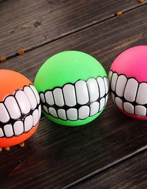 Load image into Gallery viewer, Dog Balls Toys Squeaky Fetch Sound Ball Pet Dog Puppy Squeaky Chew Toy Squeaker Ball Funny Toys
