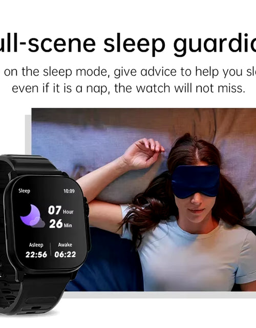 Load image into Gallery viewer, Smart Watch Bluetooth Talk Smartwatch Message Alert Heart Rate Monitor Sports Watch for Android IOS Men Women
