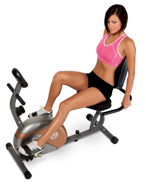 Load image into Gallery viewer, ME709 Recumbent Magnetic Exercise Bike Cycling Home Gym Equipment
