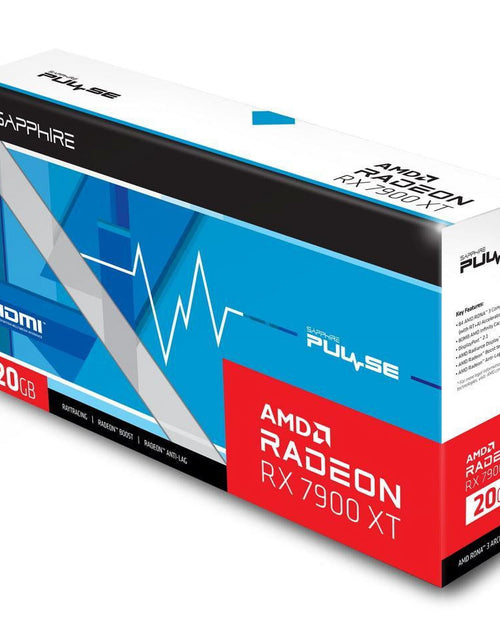 Load image into Gallery viewer, Pulse Radeon RX 7900 XT - Graphics Card - Radeon RX 7900 XT - 20 GB GDDR6 - Pcie 4.0 X16 - 2 X Displayport, 2 X HDMI
