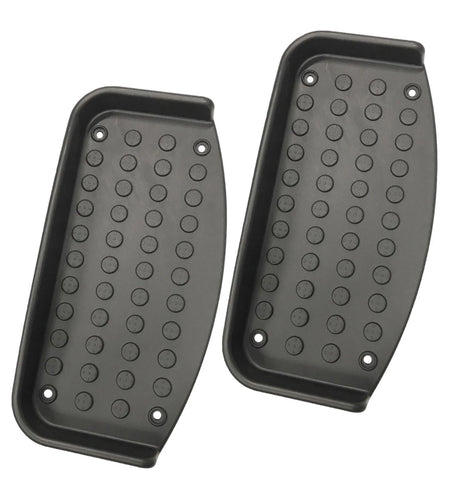 2X Portable Elliptical Machine Pedals Durable Simple to Install Household Walking Machine Pedals for Exercise Office Home Gym Indoor Parts