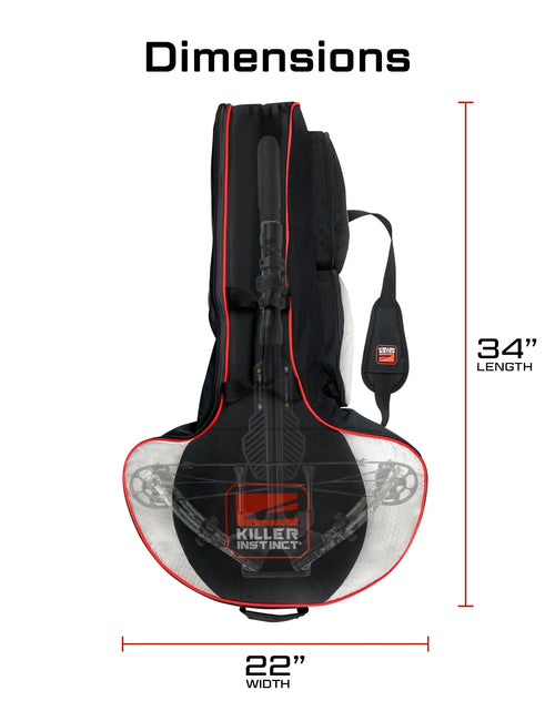 Load image into Gallery viewer, Slayer 23&quot; X 37&quot; X 12&quot; Crossbow Case for Select Bows, Black
