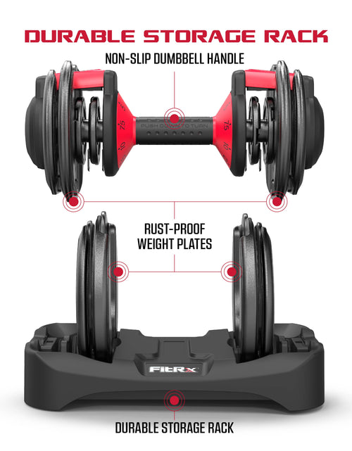 Load image into Gallery viewer, Adjustable Dumbbells 2-Pack, 25Lb Smartbell Dumbbell Set with 9-In-1 Quick-Select Weights, 2.5Lb Increments for Home Gym

