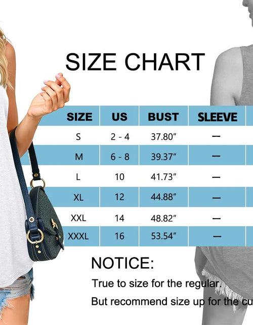 Load image into Gallery viewer, Summer Womens Tank Tops U Neck Casual Flowy Sleeveless Shirts for Women
